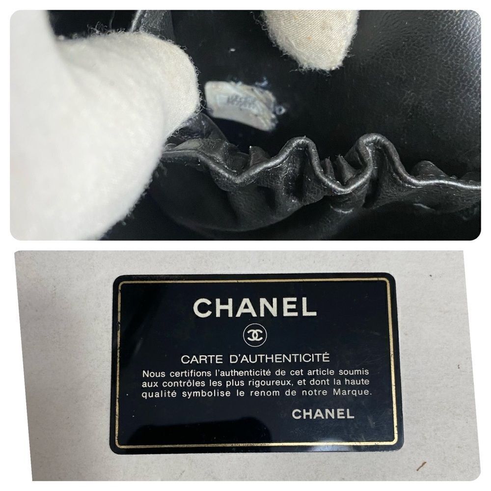 CHANEL CC Bicolore Lambskin Vanity Bag - Picture 8 of 17